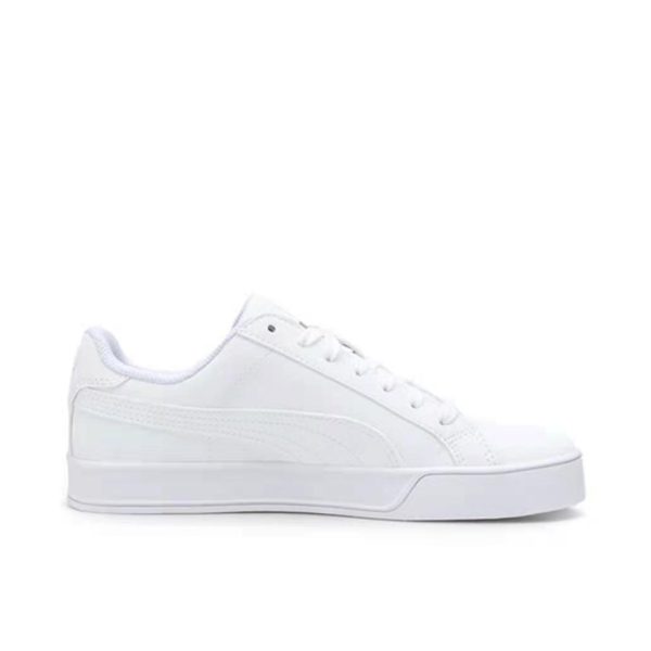 Puma Smash Vulc Leather White 白色皮質：圖片 6