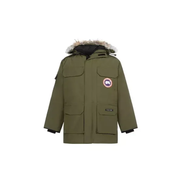 Canada Goose Expedition Parka 遠徵派克大衣羽絨外套歐版冬季男款軍綠色