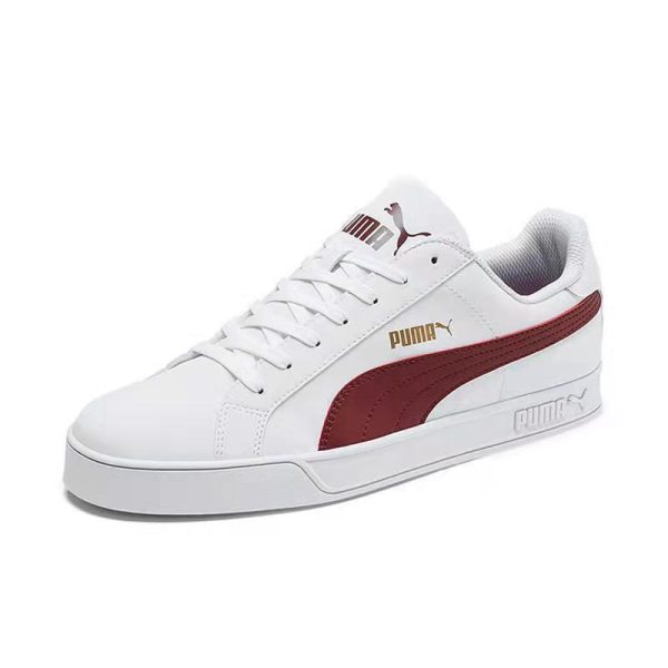 Puma Smash Vulc 磚紅色：圖片 3