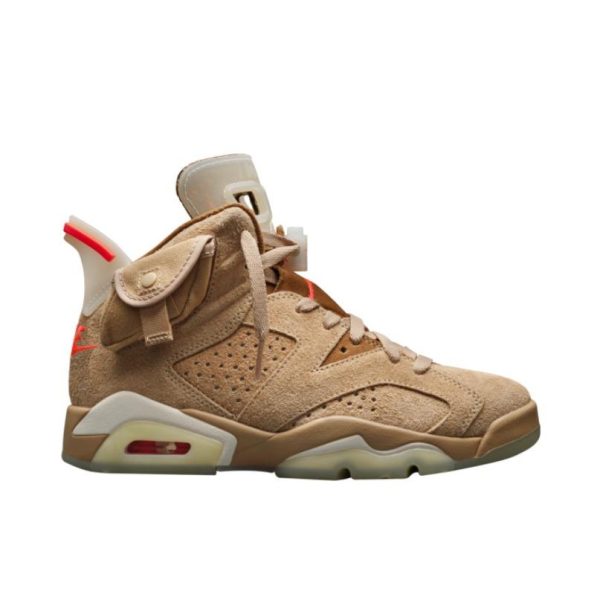 Air Jordan 6 British Khaki Travis Scott聯名/卡其：圖片 2