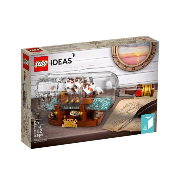 LEGO/乐高 创意三合一系列典藏瓶中船 21313：圖片 3