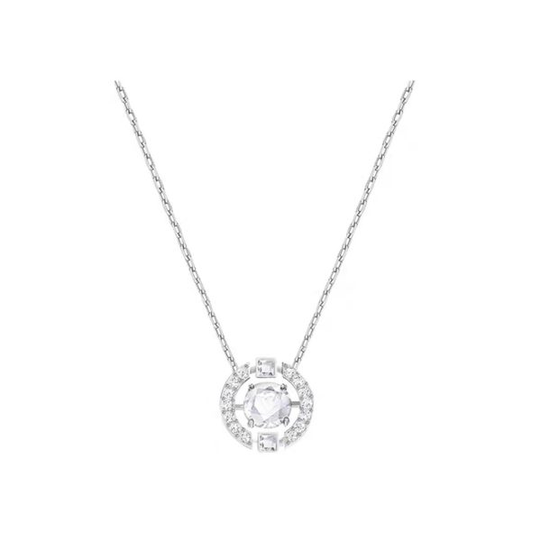 Swarovski/施華洛世奇SPARKLING DANCE 跳動的心鎖骨項鍊5279425：圖片 3