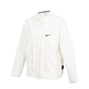 Nike AS W NSW SWSH 梭織大口袋外套外套DM6204 白