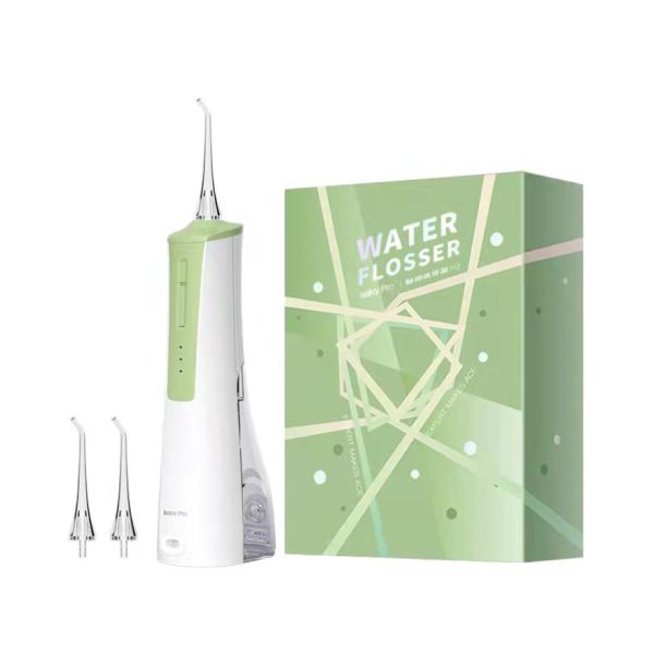 saky/舒客無線便攜式脈衝水流沖牙器H3 簡約白：圖片 3