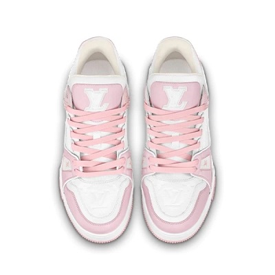 Louis Vuitton Trainer 粉紅/白色