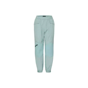 LOUIS VUITTON SS23 拼接鬆緊腰休閒褲男款淺藍色
