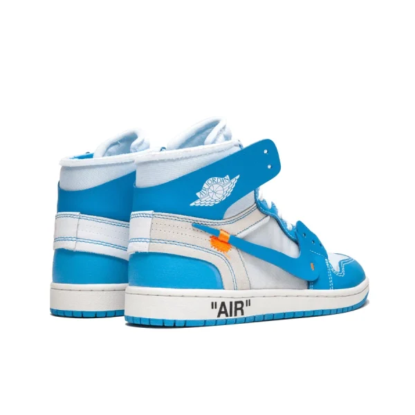 Air Jordan 1 UNC 高筒/OW聯名/北卡藍【周杰倫同款】：圖片 4