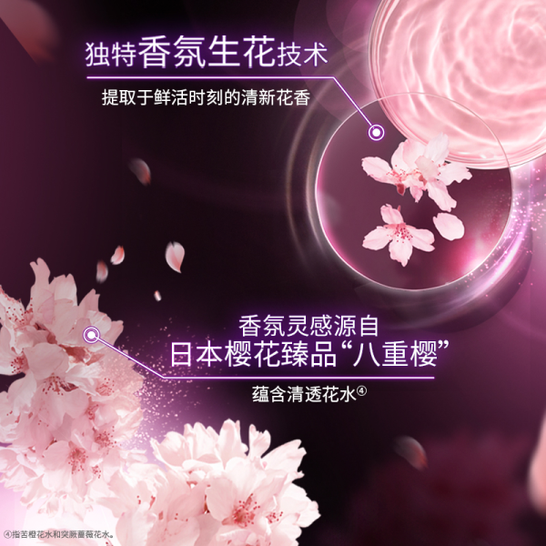 揚控油去屑男女洗髮精500ml 櫻花1瓶：圖片 3