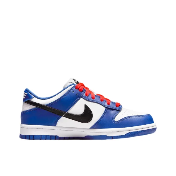 Nike Dunk Bright Crimson Game Royal 低筒/GS/白藍紅/哆啦A夢：圖片 5