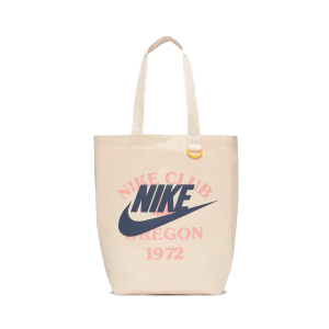 Nike 男女運動學生包舒適手拎包肩包米白色DJ7376-120