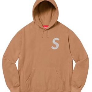Supreme SS21 Week 6 X Swaroviski 聯名款水晶標誌衛衣棕色