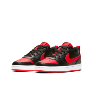 Nike Court Borough 2 Black Red GS/黑紅Low