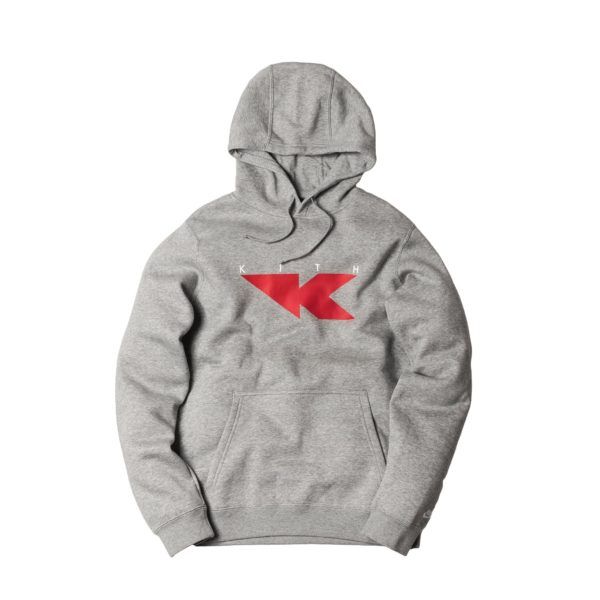 Nike x KITH FLIGHT HOODIE休閒連帽衛衣AH5008 灰