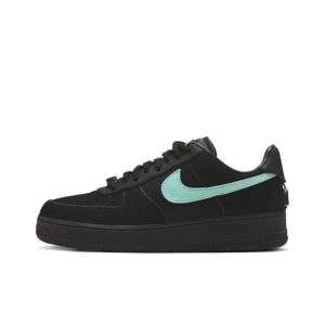 TIFFANY & CO./Tiffany×Nike Air Force 1 Low "1837" 蒂芙尼聯名潮流復古低筒板鞋男女同款黑蒂芙尼綠