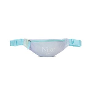 Nike 男女戶外運動休閒單肩斜背包腰包胸包藍色DJ8068-482