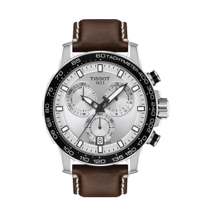 Tissot/天梭速敢系列45.5mm 三眼計時防水石英男士手錶T125.617.16.031.00