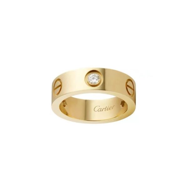 Cartier/卡地亞經典LOVE系列戒指B4032400：圖片 2