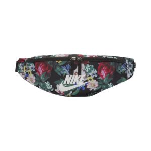 Nike Sportswear Heritage 花卉印花斜背腰包黑色DB4702-010