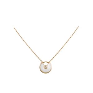 Cartier/卡地亞Amulette系列鑽石項鍊B3047100