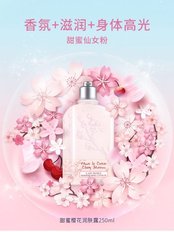 LOCCITANE歐舒丹櫻花身體乳250ml