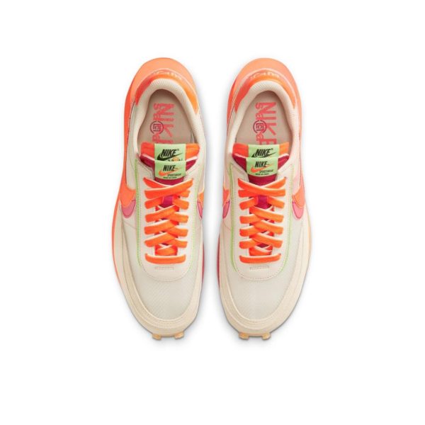 Nike LDWaffle Orange Blaze CLOT x Sacai三方聯名/米橘解構：圖片 2