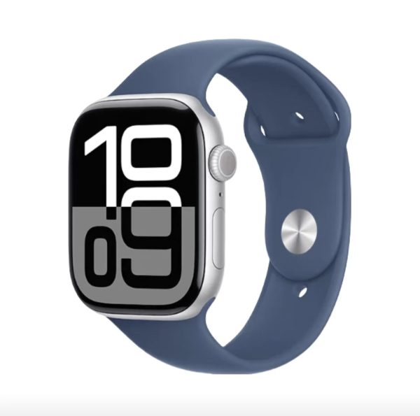 Apple/蘋果Apple Watch Series 10（42mm） 鋁金屬錶殼智慧手錶更纖薄更大螢幕玫瑰金色錶殼GPS版M/L 運動錶帶：圖片 3