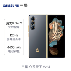 Samsung/三星 心系天下 W24 5G 手机 折叠屏 拍照 尊奢 超闭合铰链 16GB+1TB