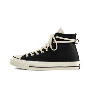 Fear of God Essentials × Converse Chuck 1970s 防滑耐磨輕便高筒帆布鞋男女同款黑色2020年版