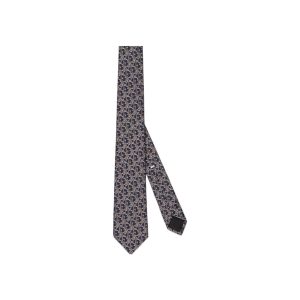 Dior/迪奧休閒時尚百搭領帶29C1047A0679 棕色均碼