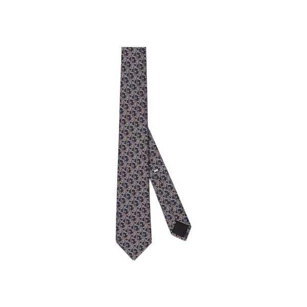 Dior/迪奧休閒時尚百搭領帶29C1047A0679 棕色均碼