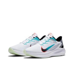 Nike Zoom Winflo 7 緩震輕盈日常跑專業跑步鞋白綠紅