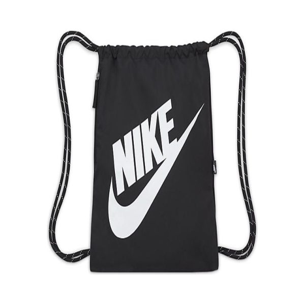 Nike 運動抽繩帶隔層可調背包黑色RRS-900745-TM3