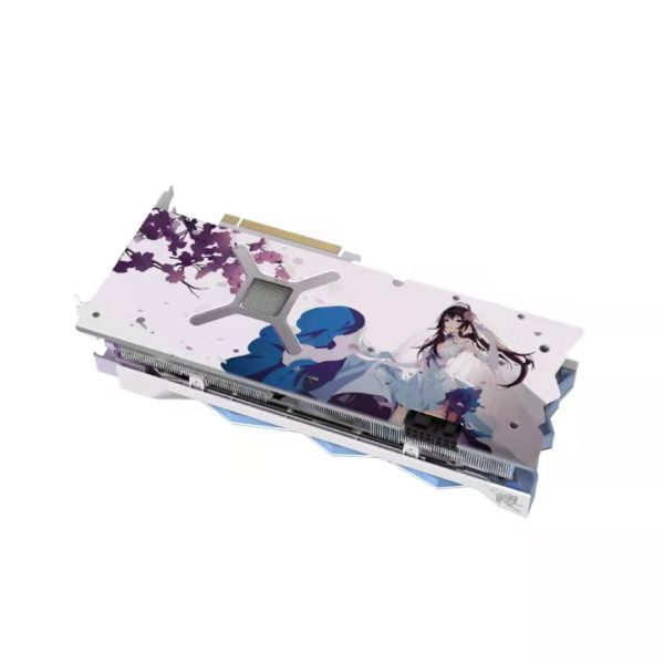 yeston/盈通 RX6800系列 独立显卡 16G 6800XT 樱瞳花嫁：圖片 3