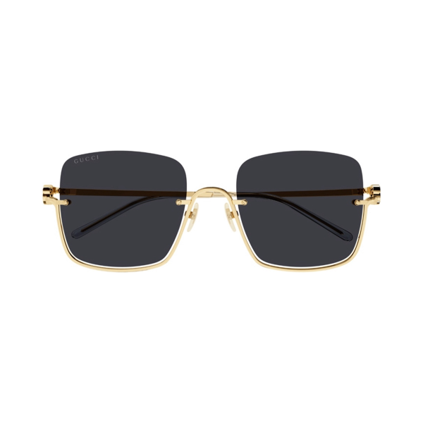 【倪妮同款】Gucci/古馳23SS防紫外線金屬方形太陽眼鏡GG1279S