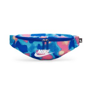 Nike 休閒運動字母Logo印花腰包皇家藍/皇家藍/白DR6250-405