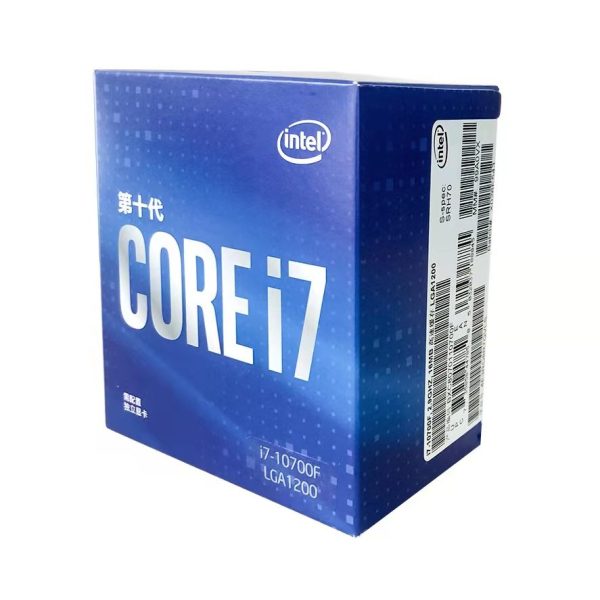 Intel/英特尔 i7-10700F 8核16线程盒装CPU处理器 i7-10700F：圖片 5