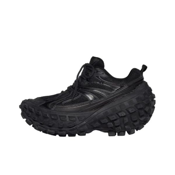 Balenciaqa巴黎世家Defender 輪胎鞋時尚復古做舊低幫老爹鞋男款黑
