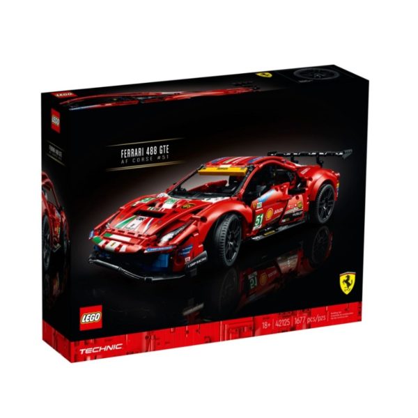 LEGO/乐高 机械组系列法拉利488GTE 42125：圖片 2