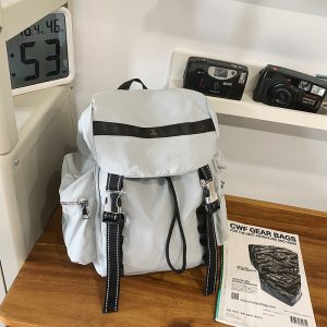 輕便旅行小背包女運動爬山雙肩包男新款潮流時尚百搭休閒學生書包