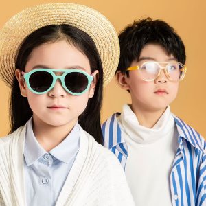 全新偏光防曬兒童墨鏡男童防紫外線兒童太陽眼鏡時尚兒童眼鏡