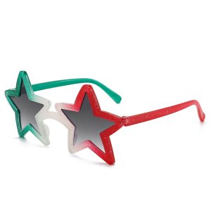 全新五角星太陽眼鏡沙灘潮流派對搞怪拍照時尚墨鏡太陽眼鏡