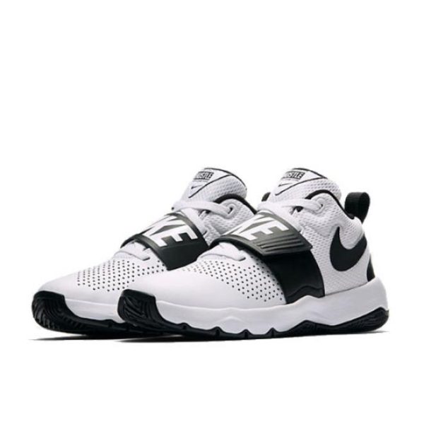 Nike Team Hustle D 8白黑女款