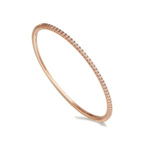 Cartier/卡地亞玫瑰金白金黃金鑲鑽手鐲B6049817