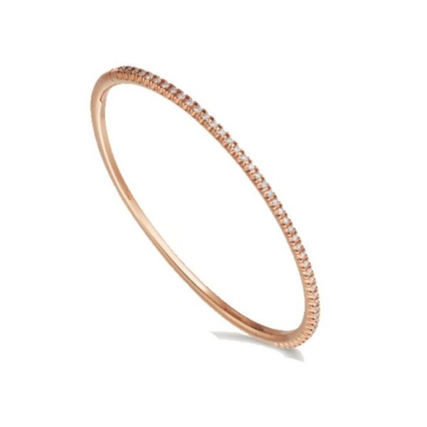 Cartier/卡地亞玫瑰金白金黃金鑲鑽手鐲B6049817