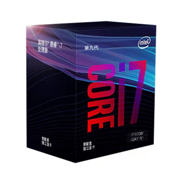 Intel/英特尔 i7-9700F 8核8线程 盒装CPU处理器 i7-9700F