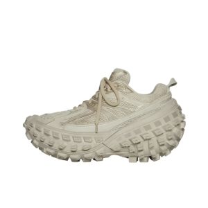 Balenciaga巴黎世家Defender 輪胎鞋時尚復古做舊低幫老爹鞋男款淡棕色