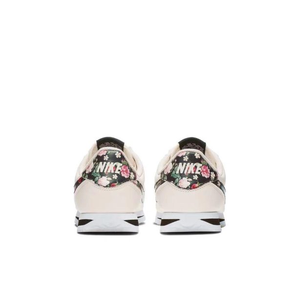 Nike Cortez Basic LTR VF (GS) 花鉤白：圖片 3