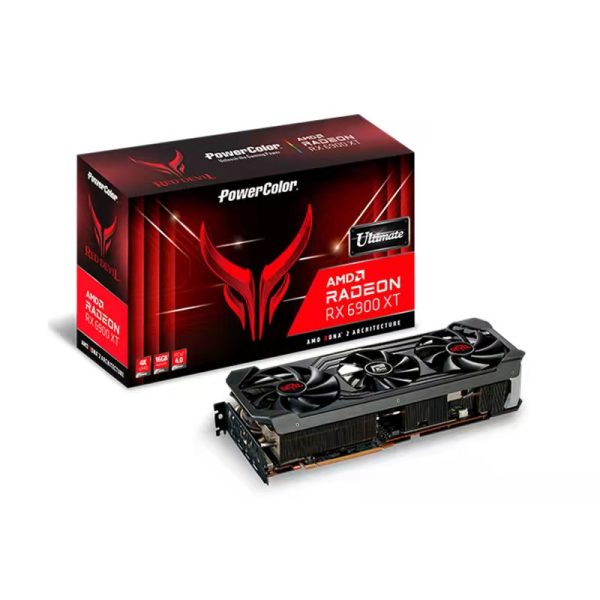 PowerColor/撼讯 RX6900XT 独立显卡 16G 红魔终极版：圖片 9