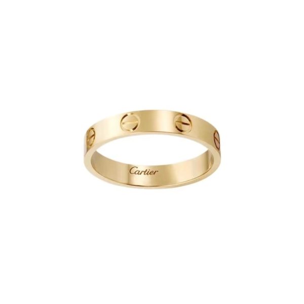 Cartier/卡地亞LOVE系列窄版戒指B4085200：圖片 2