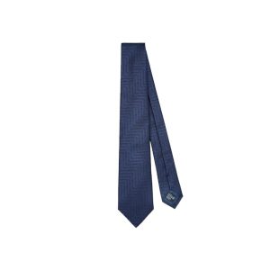 Armani/阿瑪尼男士真絲領帶340075 2R604 藏青色00035